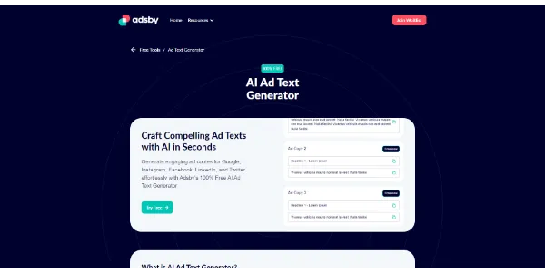AI Ad by ADSBY logo