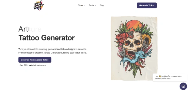 Tattoo Generator IQ