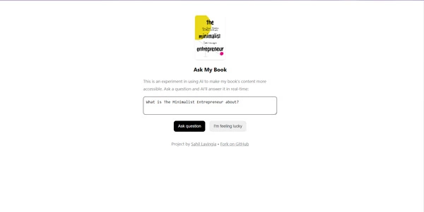 Ask My Book logo