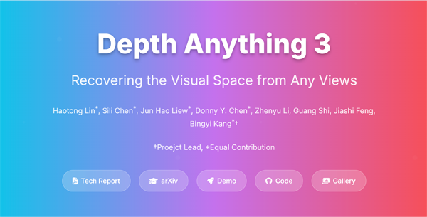 Depth Anything 3 logo