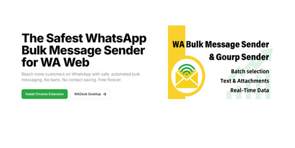 Free WhatsApp Bulk Sender logo