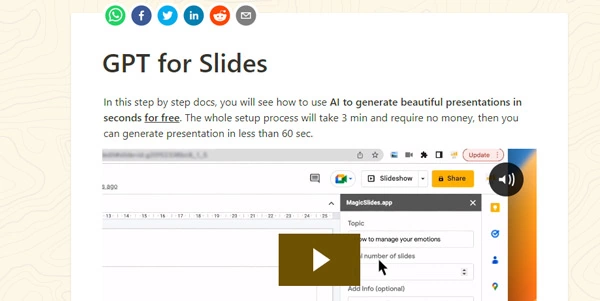 GPTforSlides logo