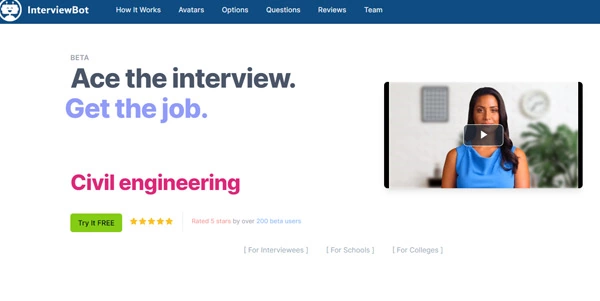 InterviewBot AI logo