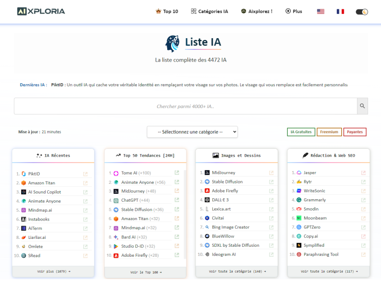 Free Big Liste Ia AI Tool Review