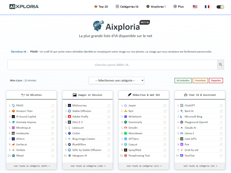 Innovative AI Tools Directory & List Of Best Free AI By Category (top 10) AI Tool Review