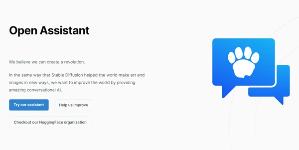 Open Assistant logo