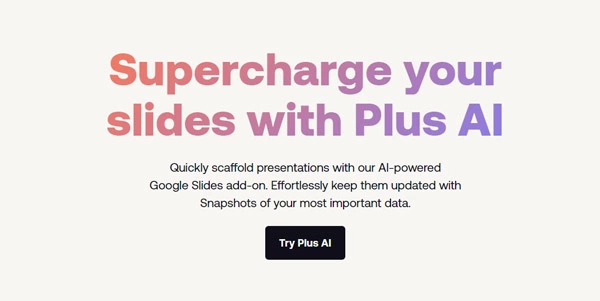 Plus AI for Google Slides logo