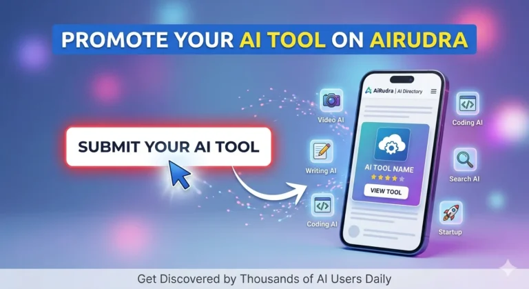 Innovative Submit Your AI Tool Or Feature Your Company On AIrudra AI Tool Review