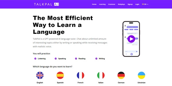 Talkpal AI logo