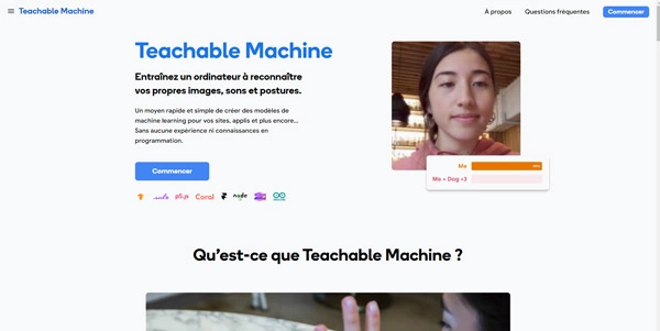 Teachable Machine logo