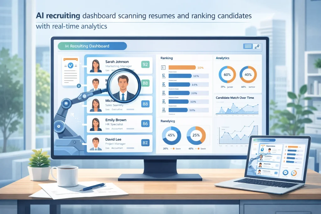 How can HR use AI to automate recruiting and administrative tasks