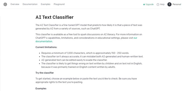 AI Text Classifier logo