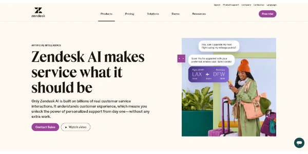 Zendesk AI logo