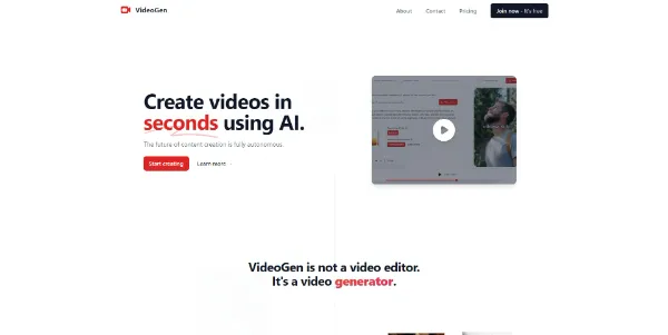 VideoGen logo
