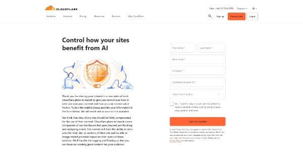 Cloudflare AI Value Tool logo