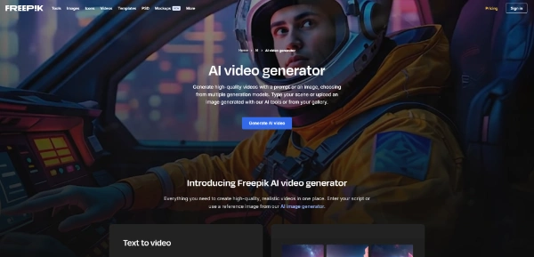 Freepik AI Video logo