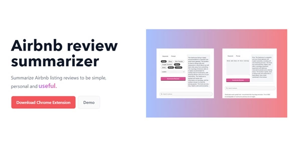 Airbnb Review Summarizer logo
