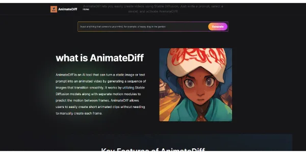 AnimateDiff logo