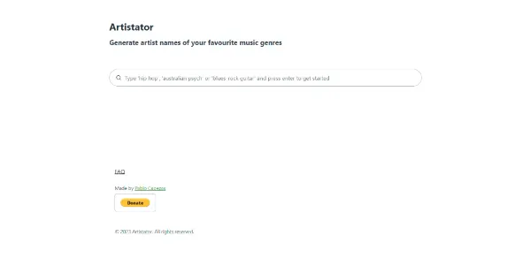 Artistator logo