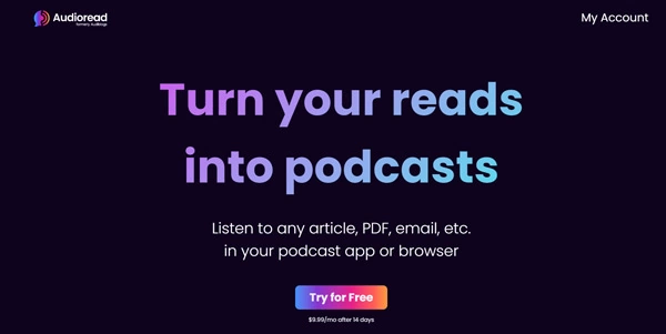 Audioread logo