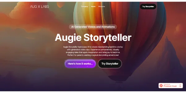 Storyteller by Augie logo