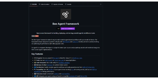 Bee Agent Framework logo