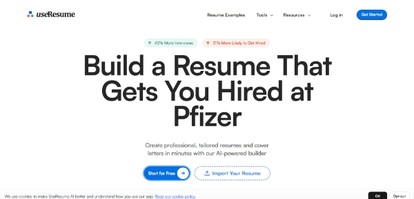UseResume AI logo