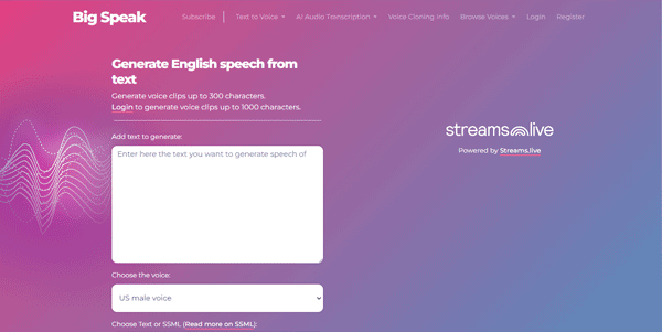 Big Speak AI logo