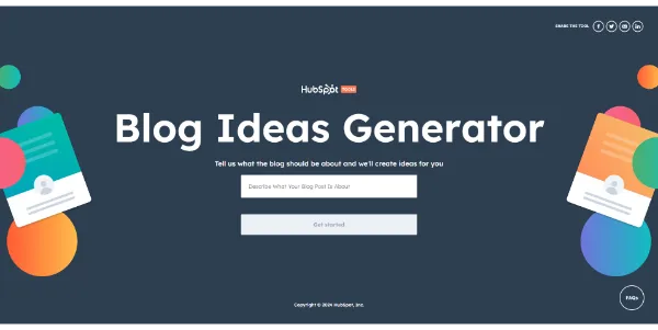 Blog Ideas Generator logo
