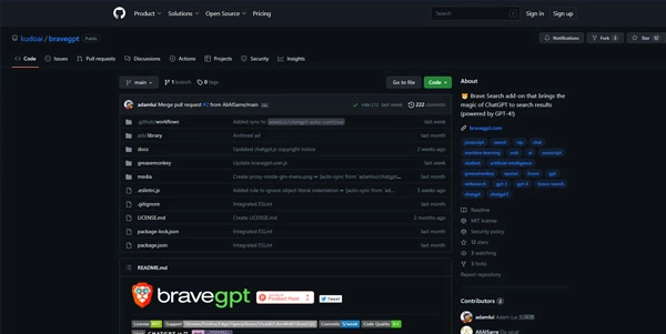 BraveGPT logo