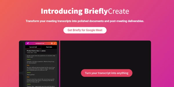 Briefly AI logo