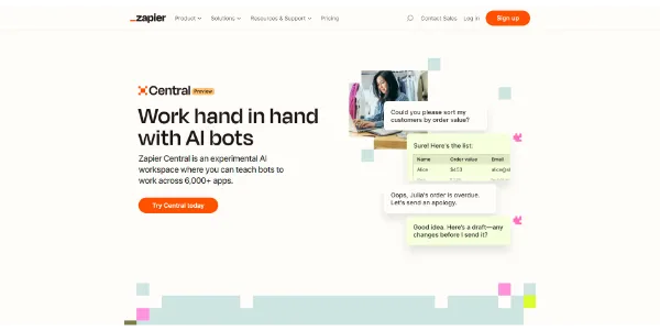Central by Zapier logo