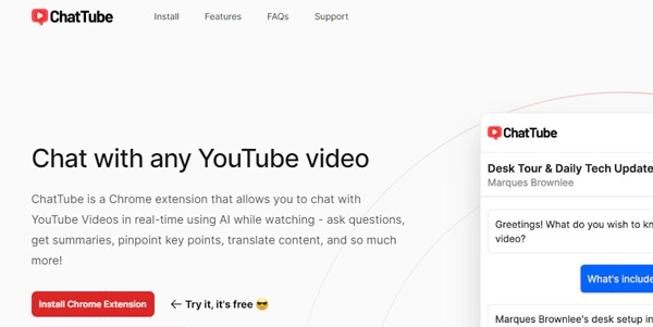 ChatTube logo