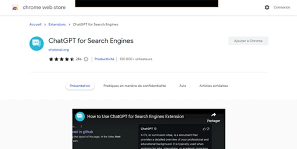 ChatGPT For Search Engine logo