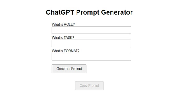 ChatGPT Prompt Generator logo