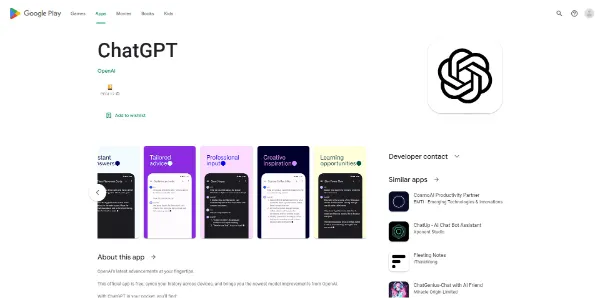 ChatGPT Android
