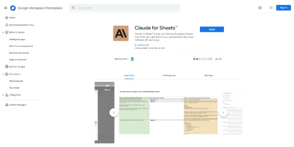Claude For Sheets logo