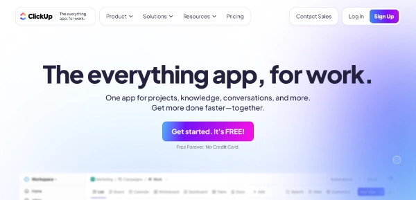 ClickUp logo