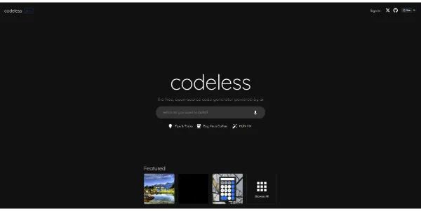 CodelessAI logo
