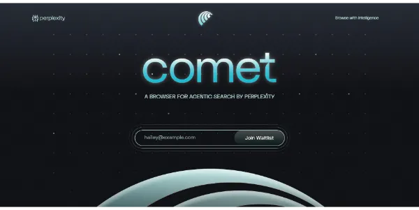 Comet by Perplexity logo