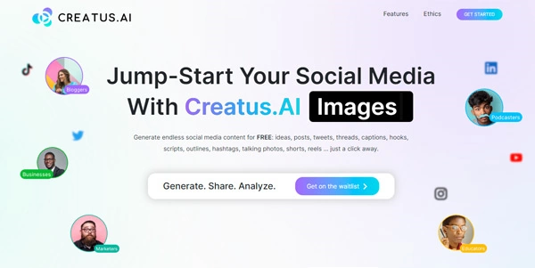 Creatus AI logo