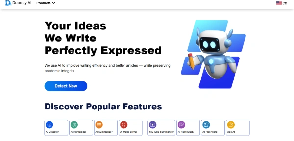 Decopy AI logo
