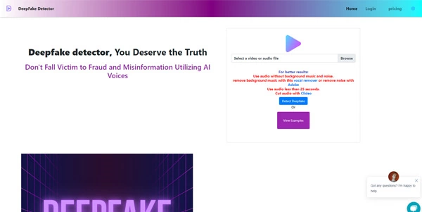 DeepFake Detector AI logo