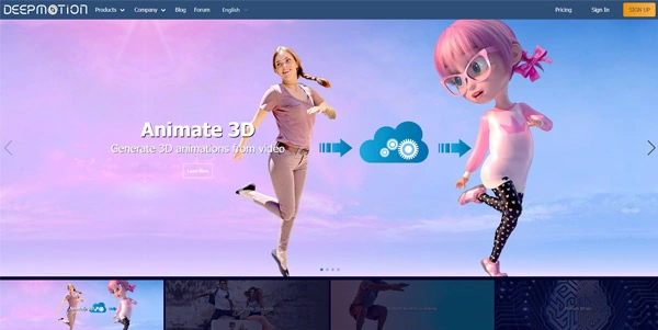 DeepMotion logo