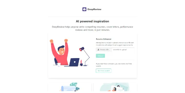 DeepReview logo