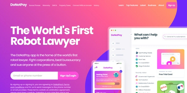 DoNotPay logo