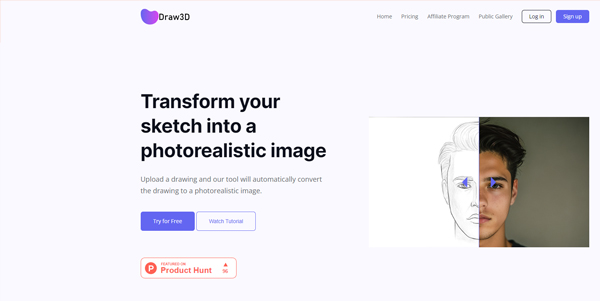 Draw3D logo