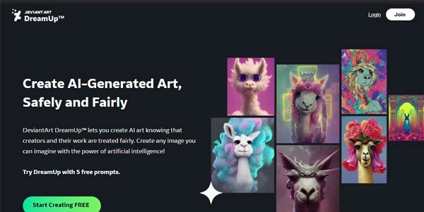 Dream Up (Deviant Art) logo