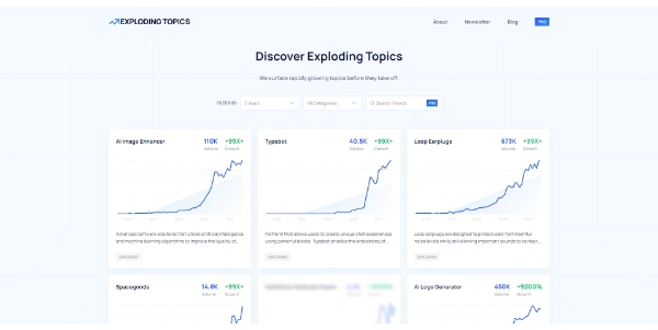 Exploding Topics logo
