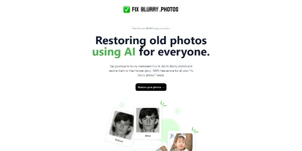 Fixblurry.photos logo
